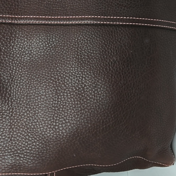 Coach X-Large Chelsea Brown Pebbled Leather Tote - Picture 8 of 14